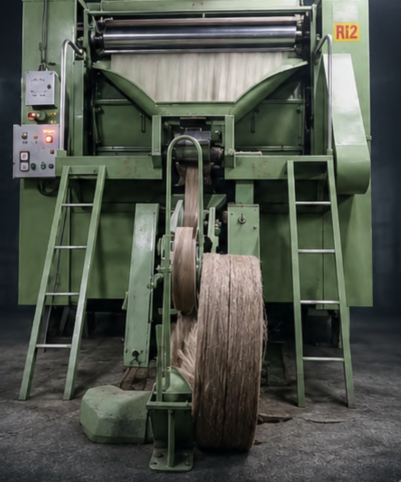 Jute Finisher Card Machine GD 600-01